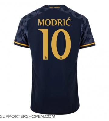 Real Madrid Luka Modric #10 Borta Matchtröja 2023-24 Kortärmad